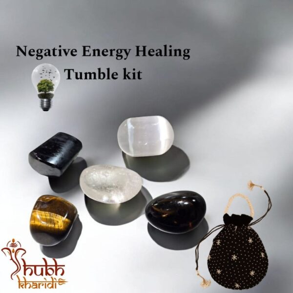 Negative Energy Healing Tumlbe Kit Shubh Kharidi