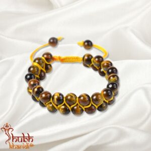 Tiger Eye Wrist Band Shubh Kharidi